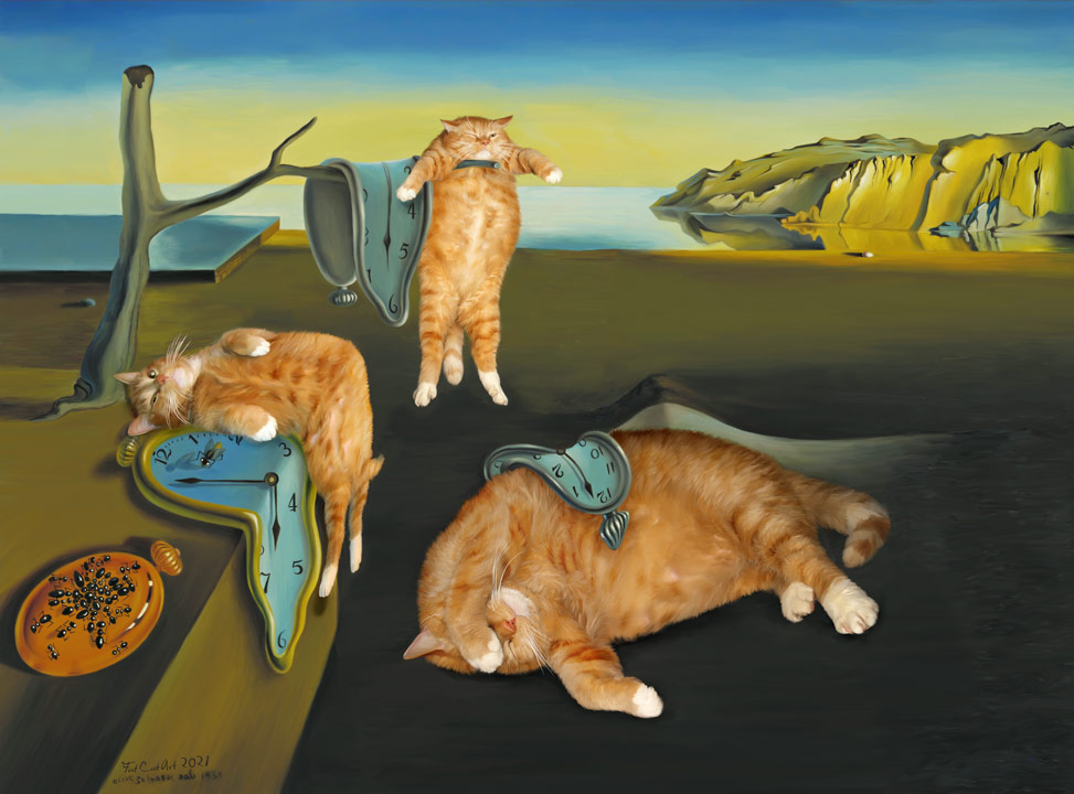Salvador Dali, The Persistence of Cat’s Memory