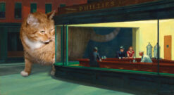 Edward Hopper. Nighthawks and Nightcat