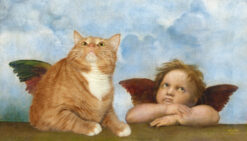 Raphael. Cats are true angels