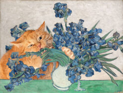 Vincent van Gogh. Irises and the Cat