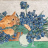 Vincent van Gogh. Irises and the Cat
