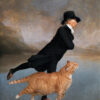 Henry Raeburn. Skating Minister and Skating Cat canvas print