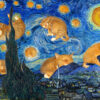 Vincent van Gogh. The Furry Starry Night
