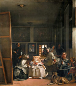 Diego Velazquez. Las Meowninas poster