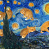 Vincent van Gogh. The Furry Starry Night