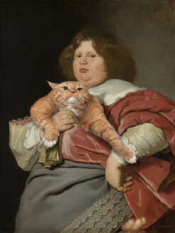 Bartholomeus van der Helst. Fat Boy and Fat Cat
