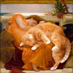 Sir Frederic Leighton. Flaming June. True version