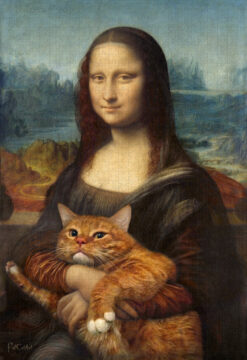 Mona Lisa. True version. Jigsaw Puzzle