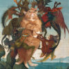 Michelangelo. The Temptation of the Fat Cat. Jigsaw Puzzle