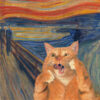 Edward Munch, The Scream. Jigsaw Puzzle