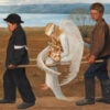 Poster "Hugo Simberg, The Wounded Angel with their Cat"
