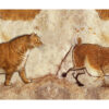 Lascaux Cave painting. Fat Cat and Fat Horse