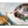 Michelangelo. The Creation of cAt-dam