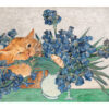 Vincent van Gogh. Irises and the Cat