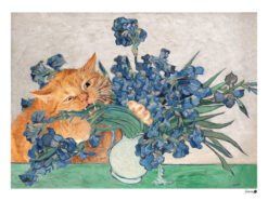 Vincent van Gogh. Irises and the Cat