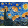 Vincent van Gogh. The Furry Starry Night