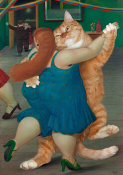 Fernando Botero, Dancing Couple. True version